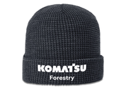 Waffle Knit Beanie with Cuff
