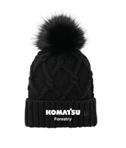New Era ® Faux Fur Pom Beanie