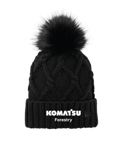 New Era ® Faux Fur Pom Beanie