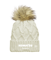 New Era ® Faux Fur Pom Beanie