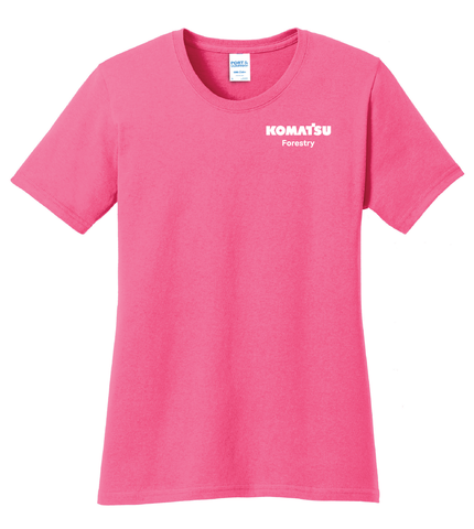 Port & Company® Women's Core Cotton Tee (Printed)