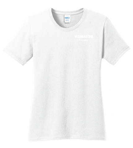 Port & Company® Women's Core Cotton Tee (Printed)