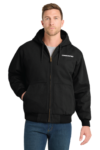 CornerStone® Washed Duck Cloth Insulated Hooded Work Jacket