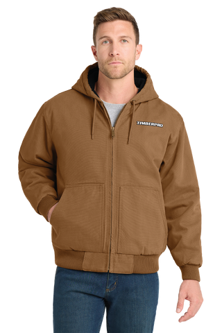 CornerStone® Washed Duck Cloth Insulated Hooded Work Jacket