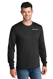 Port & Company® Long Sleeve Core Cotton Tee (Printed)