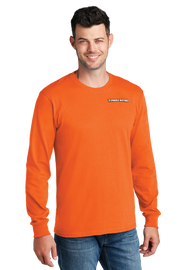 Port & Company® Long Sleeve Core Cotton Tee (Printed)