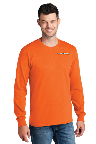 Port & Company® Long Sleeve Core Cotton Tee (Printed)