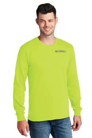 Port & Company® Long Sleeve Core Cotton Tee (Printed)